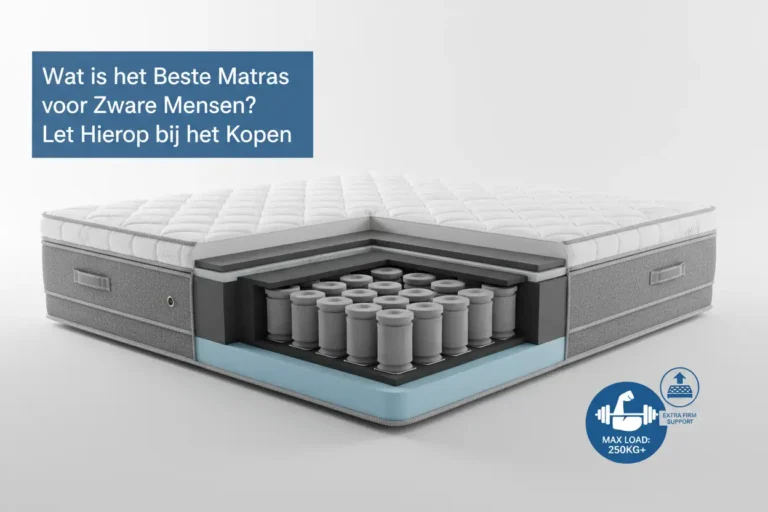 Wat is het Beste Matras voor Zware Mensen?