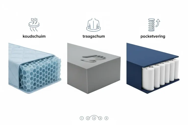 Koudschuim, Traagschuim of Pocketvering: Het Ideale Matras Kiezen in 5 Stappen