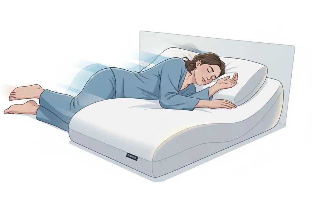 TEMPUR Sonata kussen voor dynamische slapers en bewegingsvrijheid